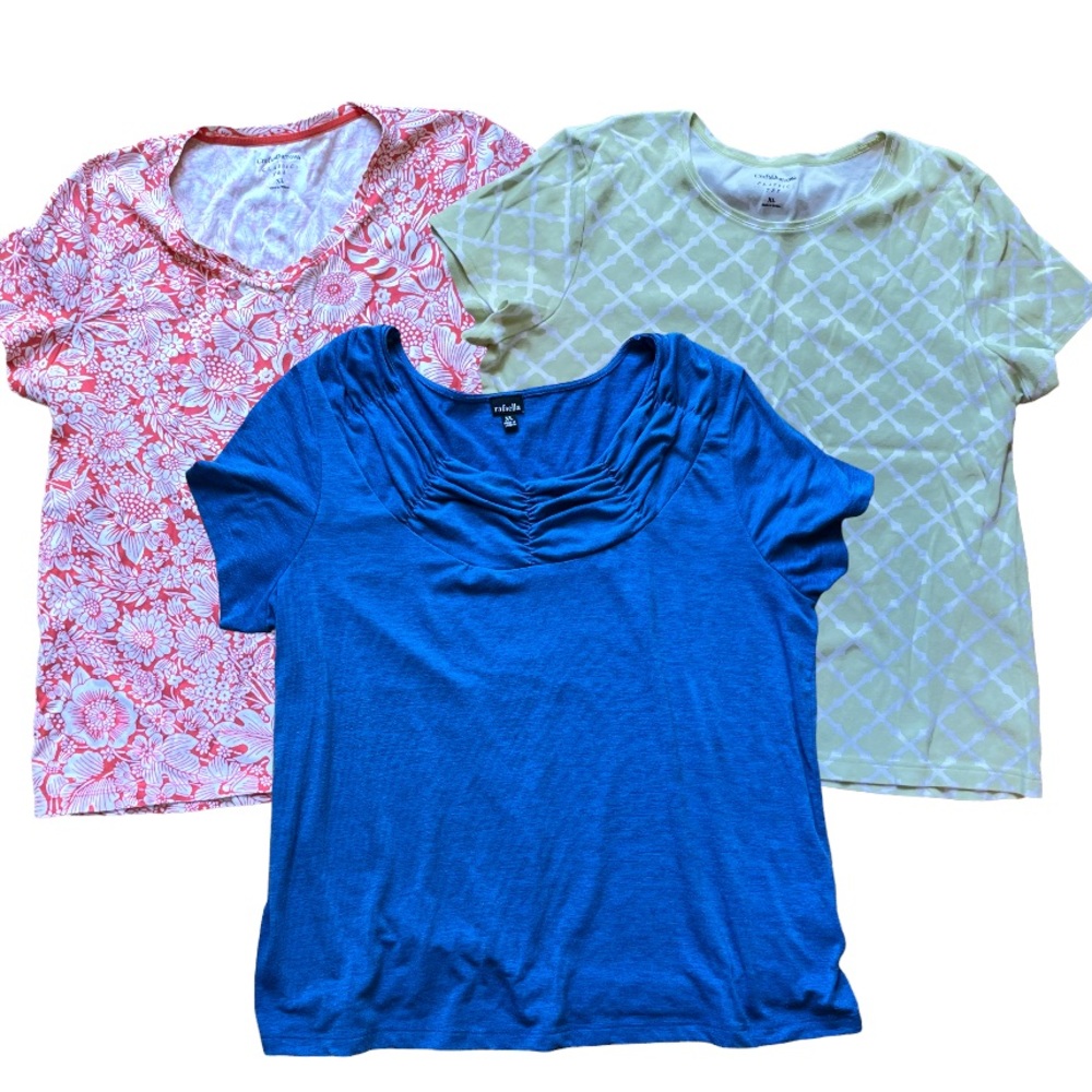 3 tops bundle size extra large classic T-shirts short sleeve